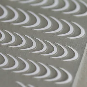 5D embossed nail stickers in white crescent shape with French gradient style on matte sheet