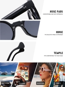 Macro detail of retro round frame sunglasses with sturdy hinges and comfortable nose pads