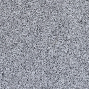 Macro detail of high-quality heather grey knit fabric showing soft texture and fine weave