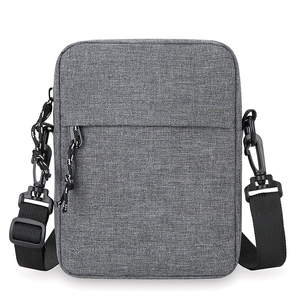 Men Crossbody Bag Lightweight Oxford Cloth Small Shoulder Phone Pouch For Outdoor Travel Casual Sporty Minimalist