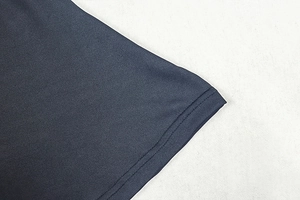 Close-up of the reinforced double-needle stitching on this sleeveless bodycon dress