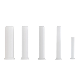 Five-piece set of translucent silicone nail and screw molds for DIY resin casting projects