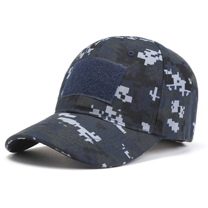 Tactical Camouflage Baseball Cap With Hook And Loop Ripstop Fabric Outdoor Sunshade Military Hat For Men Women Casual Sport