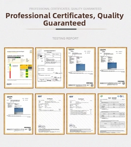 Rapports de test professionnels et certificats de qualité pour bijoux en argent