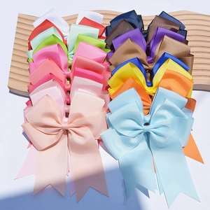 Grosgrain Ribbon Bow Hair Clip Large Double Layer Bowknot Swallowtail Streamers Alligator Clip Cute Hair Accessories Girls