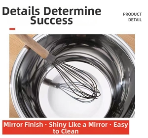Macro view of mirror-polished stainless steel basin interior for easy cleaning