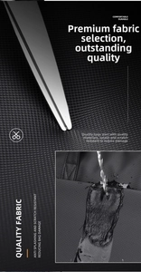 Water-resistant and scratch-resistant fabric detail of the 16-inch laptop bag texture
