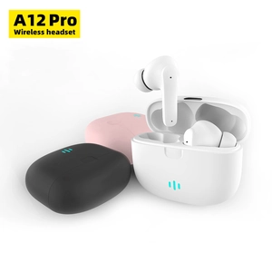 Wireless Bluetooth Earbuds TWS Earphones LED Display Charging Case Noise Canceling Touch Control High Fidelity Sound ABS