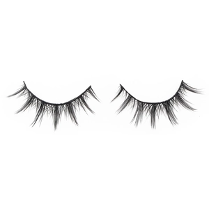Professional 5 pairs natural cross wispy black false eyelashes for daily makeup look