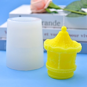 Carousel shape silicone mold for DIY baking cakes chocolate and mousse desserts