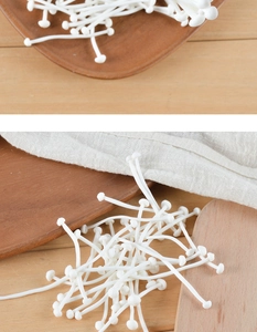 Macro detail of realistic PVC enoki mushroom replicas for DIY food prop and kitchen decor
