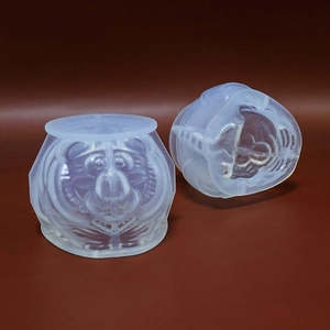 Cute cartoon bear silicone mold for DIY soap, candles, and cake baking decorations