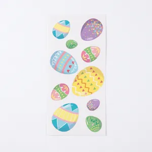 Easter egg gift bags with bunny and chick patterns for cookies and candy packaging