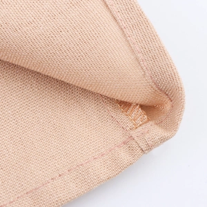 Robe longue beige sans manches aspect lin avec détails de tissage style tropical