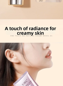 Detail of rose hydrating body lotion in lavender tube with silver cap for radiant skin