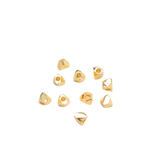 Gouden onregelmatige veelvlakkige afstandhouders voor DIY sieraden en armbanden