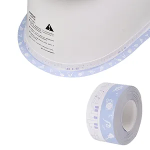 Waterproof self-adhesive sealing tape with musical instrument patterns for kitchen and bathroom