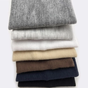 Elastic cotton sports headbands for running in multiple knit colors stack view