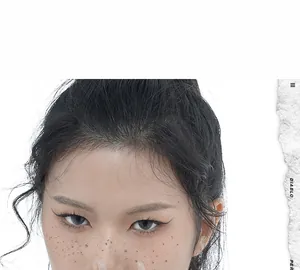Artistic detail of 925 silver crumpled paper texture ring on model with design accents