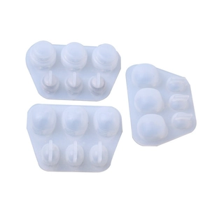 Halloween skull pendant silicone molds for DIY crystal resin jewelry and crafts set