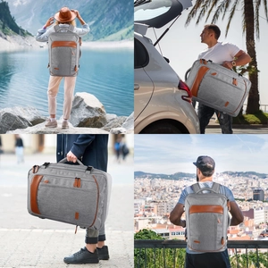 Multifunktionaler wasserdichter Laptop-Rucksack, große Business-Reisetasche für Herren.