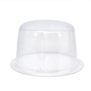 Clear PVC storage hat stand protector for straw hats and jazz hats with round dome