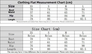Tableau des tailles détaillé pour robe moulante sexy avec mesures de poitrine et taille