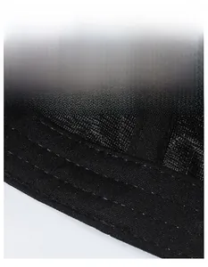 Macro shot of baseball cap interior showing wide moisture-wicking sweatband and stitching