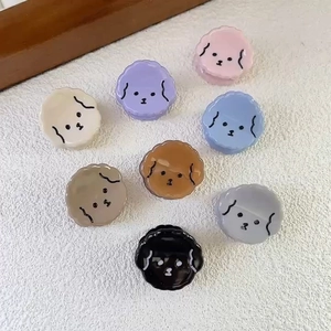 Mini Hair Claw Clip Acetate Cute Cartoon Dog Small Side Jaw Clip Kawaii Fashion Hair Accessory For Girls Women