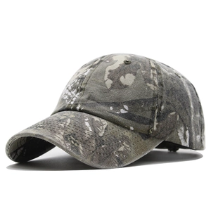 Casquette de baseball camouflage classique pour hommes et femmes avec visière courbée et œillets