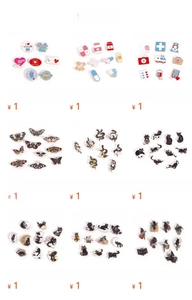 Detailed collection of Halloween and Nurse Day enamel pins with bright metal finishes