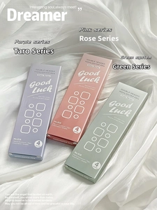 Detail of dual-tip highlighter set in pastel purple, rose, and green colors