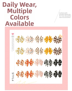Detailed overview of 20 printed ribbon bows featuring baseball, soccer and basketball designs