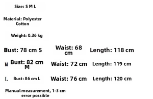 Detailed size chart for retro ruched maxi dress showing chest waist and length measurements