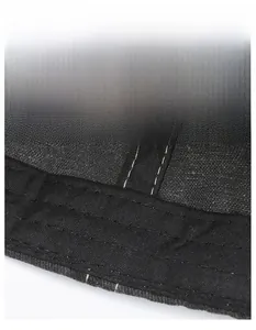 Detailed macro view of the wide moisture-wicking inner sweatband on the vintage cap