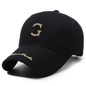 Casquette de baseball noire avec broderie AG en 3D et lettrage Urban Pride