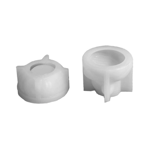 Stampo in silicone per portacandele a cuore con strisce testurizzate e rilievo