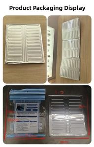 Foldable aluminum foil oil splash guard with 84cm length and lightweight 79g design