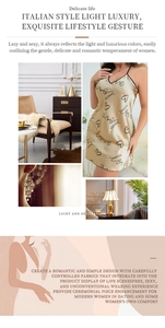 Detailed close-up of champagne satin nightdress with black love script print and lace straps
