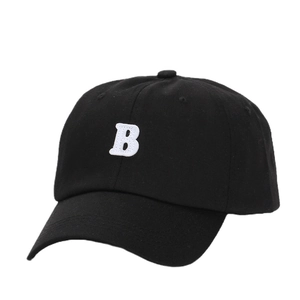 Cappellino Da Baseball In Cotone Con Ricamo Lettera B Fibbia Regolabile Protezione Solare Cappello Casual