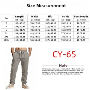 Guide des tailles pour pantalon en lin rayé homme avec mesures de longueur et de taille