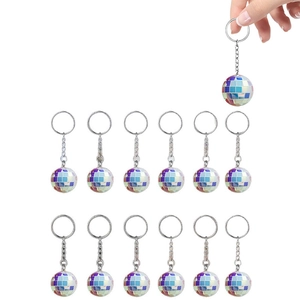 Laitao 2025pet Colorful Keychain Disco Ball Keychain Pendant