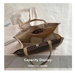 Detail shot of the large capacity interior with zipper pocket for organized storage