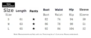 Detailed size chart for sexy tube long sleeve bodyless dress including S M L dimensions