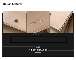 Detail of beige leather texture with fine stitching and silver buckle on crossbody bag