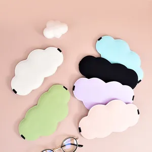 3D Cloud Sleep Mask Breathable Memory Foam Contoured Shading Blindfold With Adjustable Strap For Women Men Travel Home
