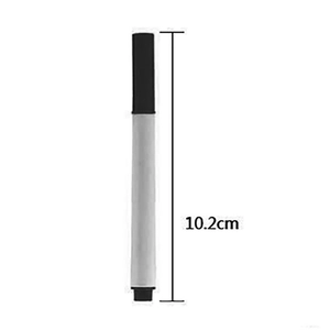 Detailansicht der 10,2 cm langen Ersatzspitze für Kreidemarker mit schwarzer Spitze