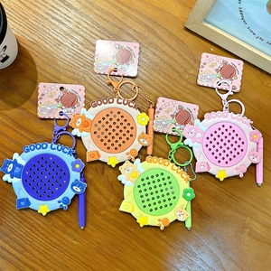 Süßer Engel Bär magnetische Perlen Zeichentafel Schlüsselanhänger für Kinder Taschen
