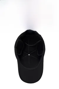 Close-up of winter baseball cap interior featuring thermal lining and foldable ear flaps