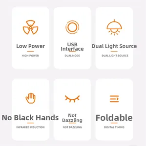 Features of portable SUN mini UV LED nail lamp with USB power and foldable design